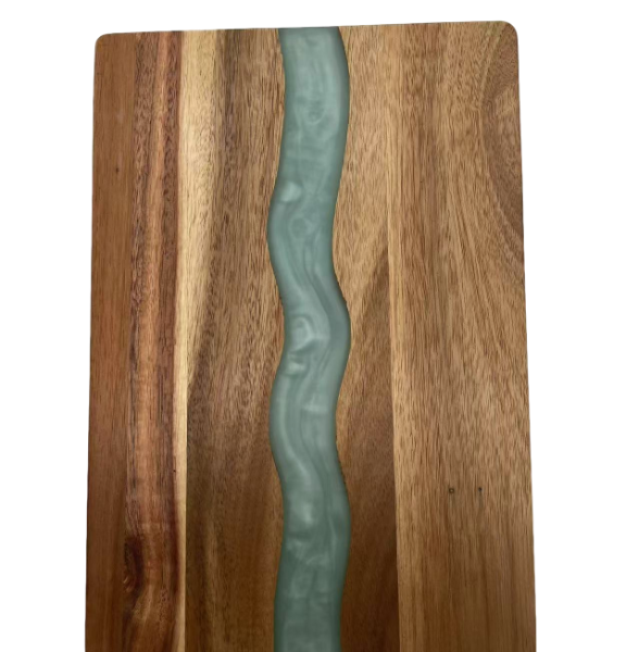 Transparent resin sandalwood wood board (1)