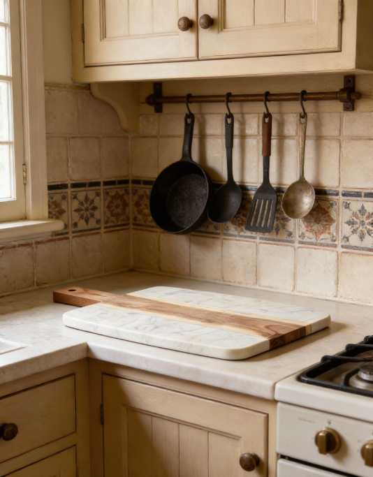 Wood And Marble Cutting Board (10)