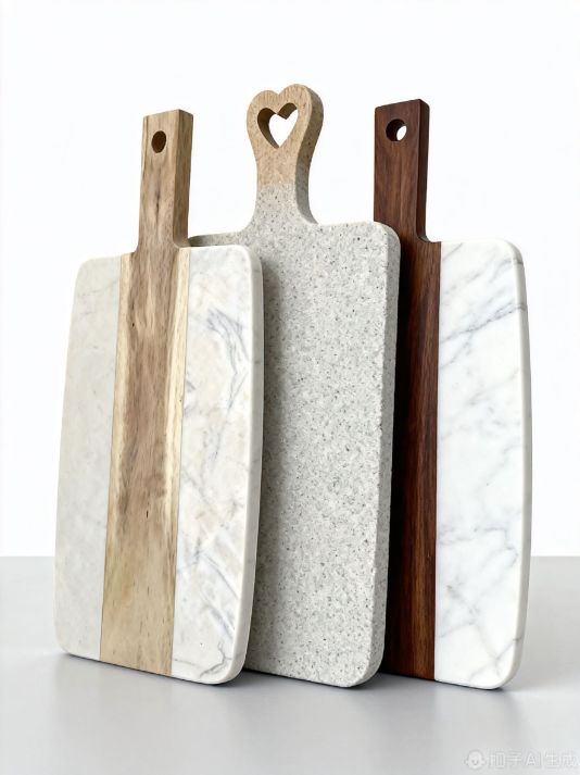 Wood And Marble Cutting Board (10)