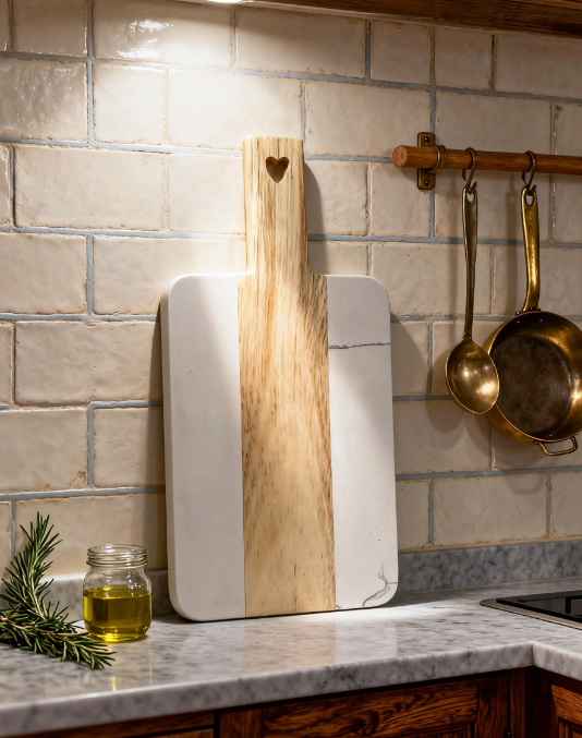 Wood And Marble Cutting Board (13)