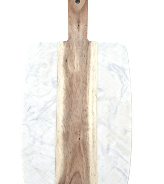 Wood And Marble Cutting Board