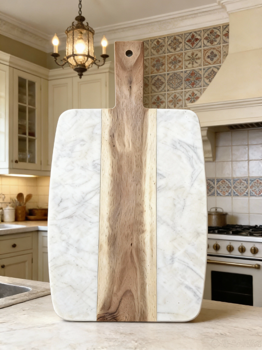 Wood And Marble Cutting Board (9)